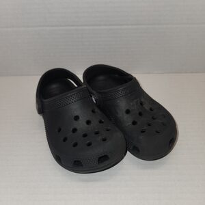 Crocs Classic Black Toddler Size 9